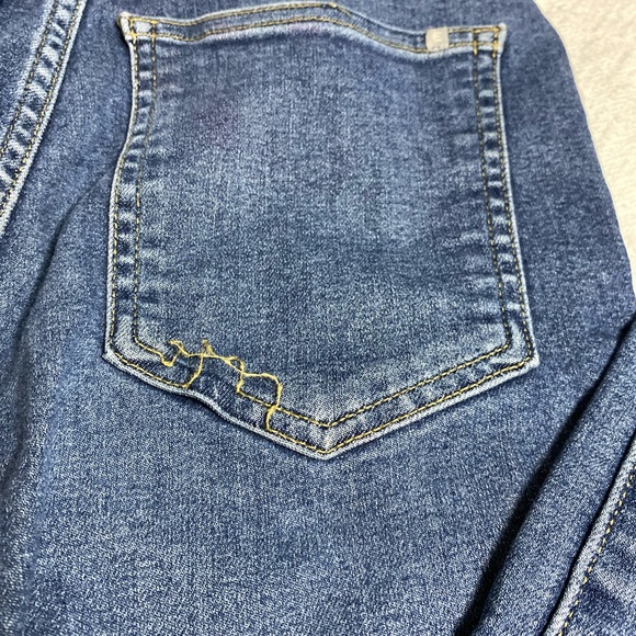 Everlane The Way High Skinny Jean Blue Stretch Minimalist Basic Staple Pants - Picture 6 of 14